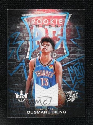 2022-23 Panini Court Kings Rookie Expression Memorabilia Ousmane Dieng RC 0lj0