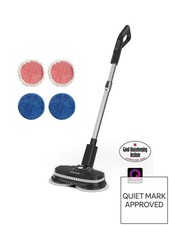 Aircraft PowerGlide Cordless Hard Floor Wood Tiles Cleaner Polisher 4 pads Black