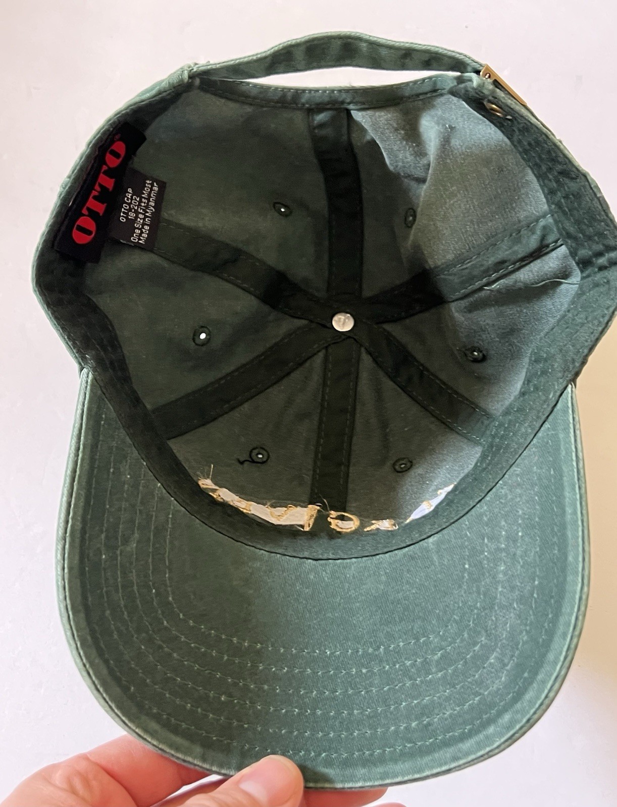 Green “Forgiven” Adjustable Strapback OTTO Hat, P… - image 7