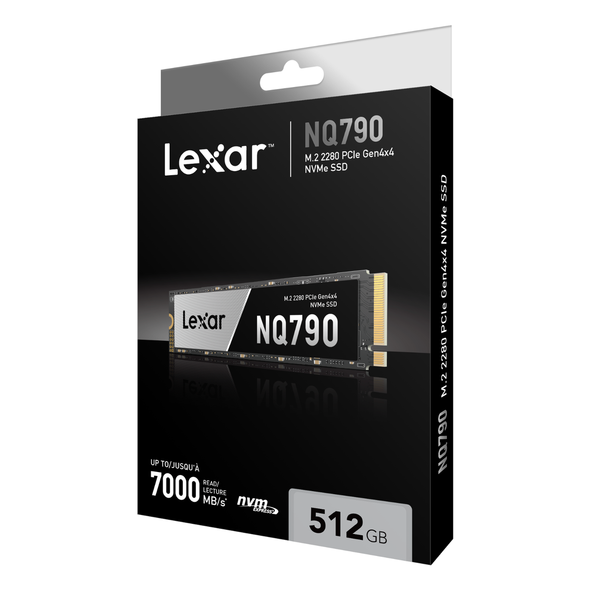 Lexar SSD LNQ-790 512GB M.2 NVMe High Speed PCIe Gen 4X4