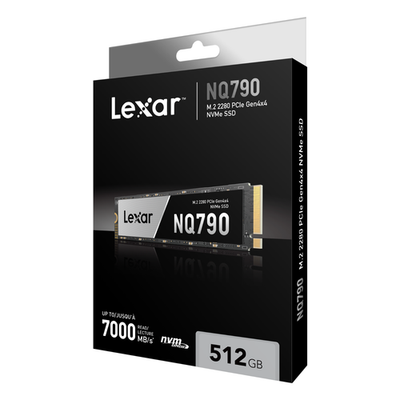 Lexar SSD LNQ-790 512GB M.2 NVMe High Speed PCIe Gen 4X4