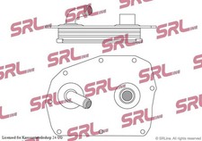 Ölkühler für Mercedes 124 Coupe C124 Stufenheck W124 2.8 3.2 3.7 ab 91->