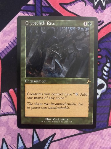 Cryptolith Rite Retro Frame NM Non-Foil INR-408 Rare MTG | eBay