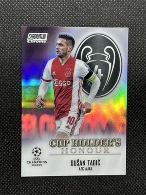 2020-21 Stadium Club Chrome UCL Dusan Tadic Cup Holder's Honour #CHH-AD