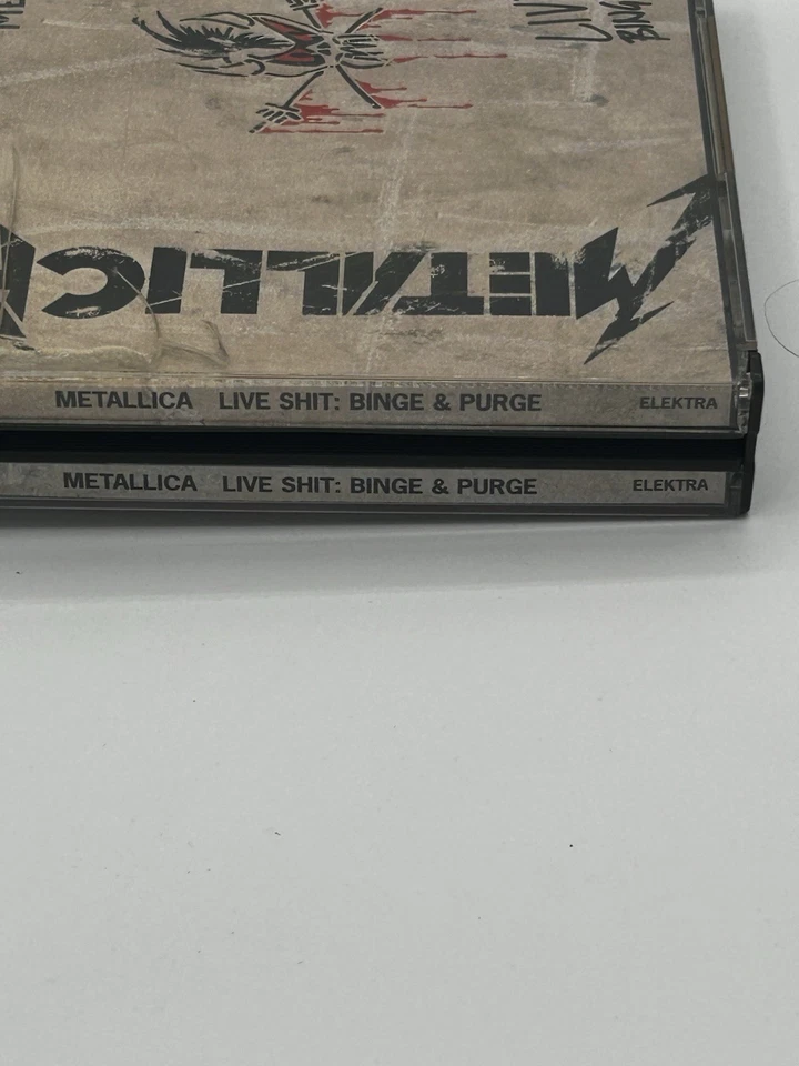 Metallica Live Shit Binge & Purge Mexico City 3 CD Set Album Rock Metal Foto 3 de 4