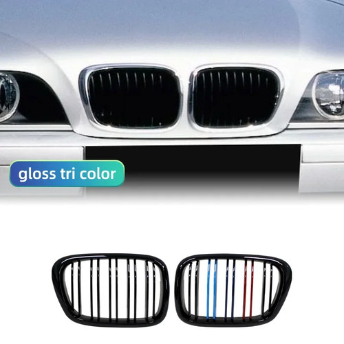 Griglia griglia rene cofano anteriore auto per BMW E39 serie 525 528 530 M5 1997-2003 - Foto 8 di 22