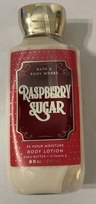 Bath & Body Works RASPBERRY SUGAR Body Lotion 8 oz NEW Sealed
