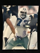 Larry Allen HOF Signed Autographed 8x10 Photo Dallas Cowboys JSA COA
