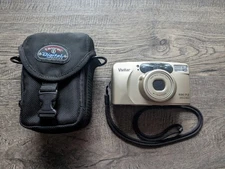 Vivitar 530 PZ Date-A-Print Zoom Point N Shoot 35mm Camera w/ TAMRAC 5691 Case