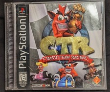 CTR Crash Team Racing PlayStation PS1 Case, Insert, Manual Only NO GAME NO DISC