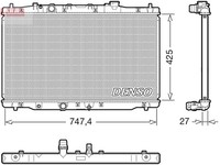 Denso KüHler WasserküHler MotorküHler FüR Honda CR-V III 2.2I-Dtec 4WD