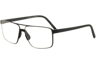 Porsche Design Men's Eyeglasses P'8307 P8307 A Black Full Rim Optical Frame 56mm
