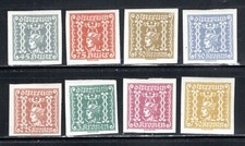 Austria Stamp Scott #P48-P55, Newspaper, Set of 8, MLH, SCV$2.00