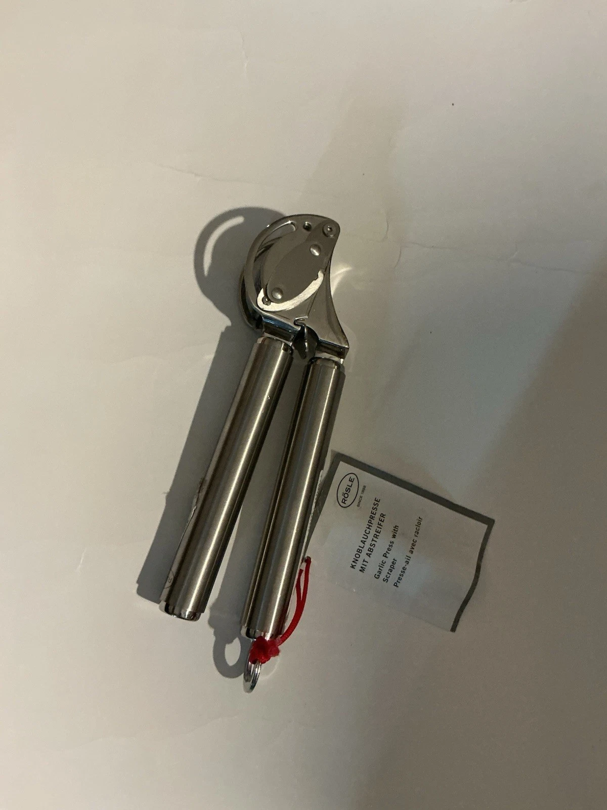 NEW ROSLE Stainless Steel Mincing Garlic Ginger Press