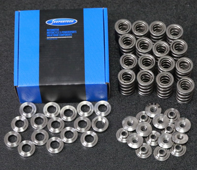 Supertech X TRC 74lb Dual Valve Springs & Ti Retainers For 94-05 Mazda Miata 1.8