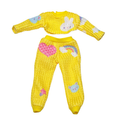 Rainbow Junior High Sunny Madison Jr 9''' Doll PJ Party Thermal Outfit Pajama Set