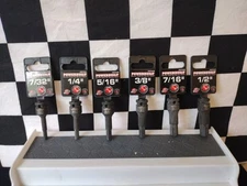 Power Built 6 Piece 3/8 Drive Allen Impact SAE Chrome Molly Sockets 🔥