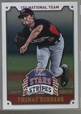 2015 Panini Stars and Stripes Longevity Parallel Thomas Burbank #91 4h2