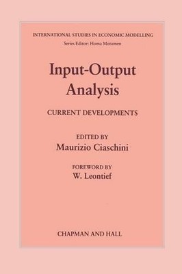 Input-Output Analysis - 9789401076760