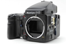 Mamiya 645 Pro Body AE Finder 120 Film Back Excellent Condition