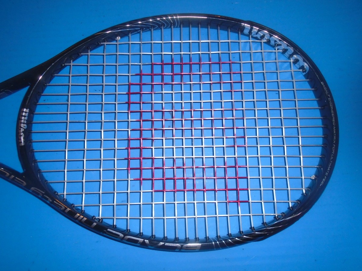 Wilson BLX Blade 98 Amplifeel 18x20. 4 1/2. Luxilon M2 Pro