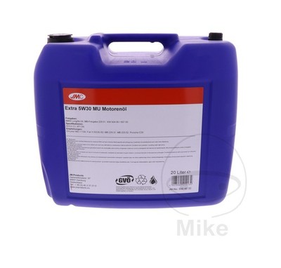 JMC Motoröl 5W30 MU 20 L EXTRA ALTN: 5580161 DE 5W-30
