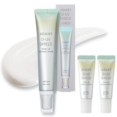 ASTALIFT UV Base SPF50+ PA++++ Tone Up Natural White 30g + 2x4g Mini Set