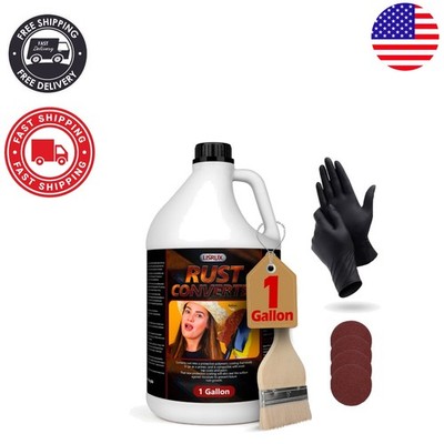 Ultimate 1 Gallon Rust Converter Primer - Water-Based, Stops and Prevents Rust