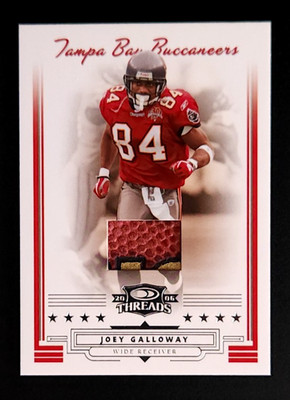 2006 Donruss Threads Threads Game Used Football /250 Joey Galloway #91