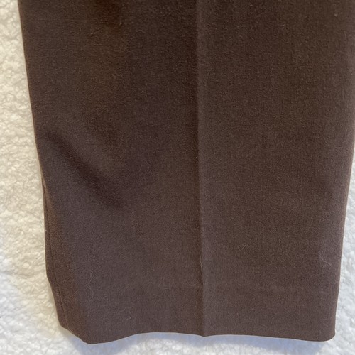 Dressbarn's Women’s Chocolate Brown Dress Slacks Petite 4 Classic Pleated Pants - Picture 11 of 22