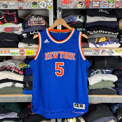 NEW YORK KNICKS #5 TIM HARDAWAY JR BASKETBALL NBA JERSEY YOUTH XL