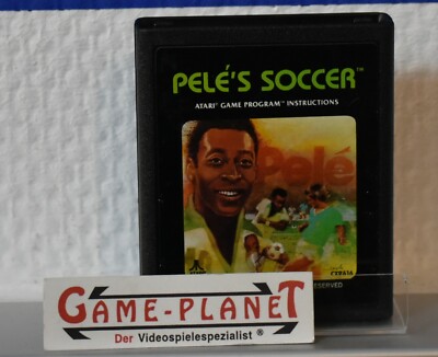Pele's Soccer Atari 2600 GUT nur Modul Fußball Game Program Einkaufgp