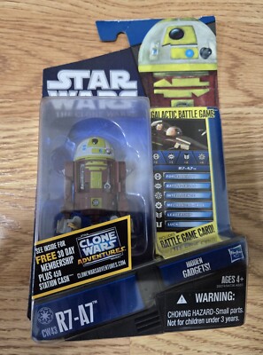 Star Wars Clone Wars R7-A7 CW43 Ahsoka Droid Star Fighter Anakin Skywalker