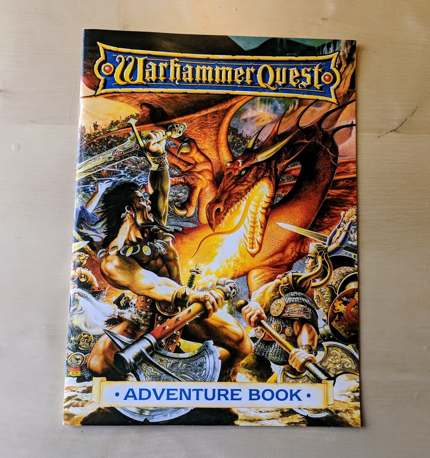 Warhammer Quest 1995 - Adventure Book MINT NEVER Played Warhammer Quest 1995 - Adventure Book MINT NEVER Played
