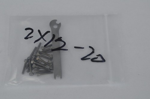 Tornillos de acero inoxidable 20XM2 12 MM de longitud para vapor*NUEVOS* - Imagen 2 de 2