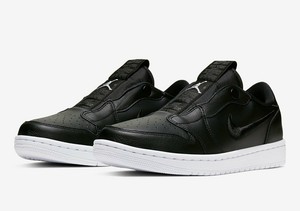 NIKE WMNS AIR JORDAN 1 RET LOW SLIP BLACK/WHT-BLCK [AV3918 010] US W SZ 9 | eBay