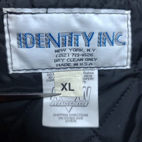 Giacca Varsity Vintage 1996 Limited Promo Apple Computer Mission Impossible Pelle - Foto 7 di 24