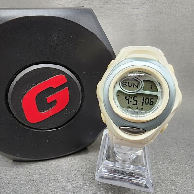 Casio Baby-G BGC-100 Watch Women 38mm Digital White Tone