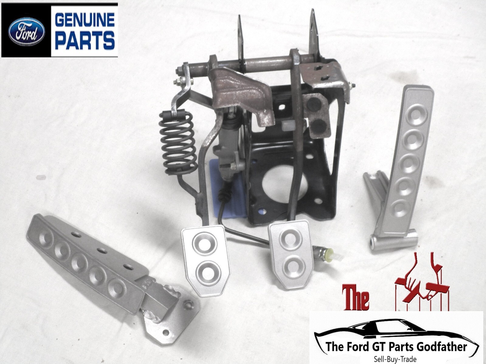 2005,2006 FORD GT GT40 FACTORY OEM AND CP CAR COMPLETE PEDAL KIT 05/06