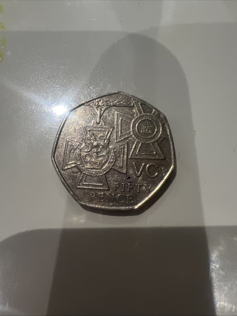VERY RARE 2006 Victoria Cross 50p Coin VC Fifty Pence FREE POST | eBay UK