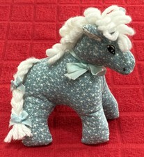 VINTAGE 1970s SMALL PLUSH PONY BY RUSS-RARE