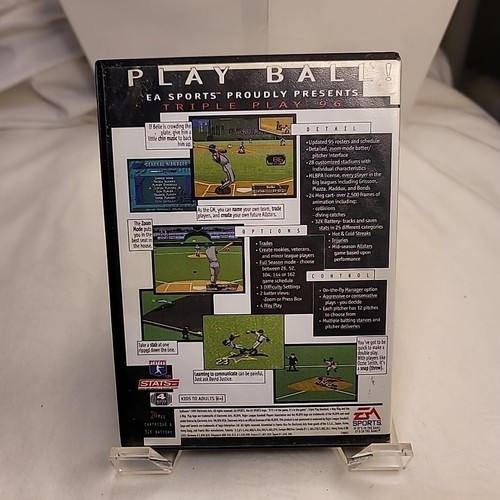 Triple Play 96 (Sega Genesis, 1995) - Foto 2 di 3