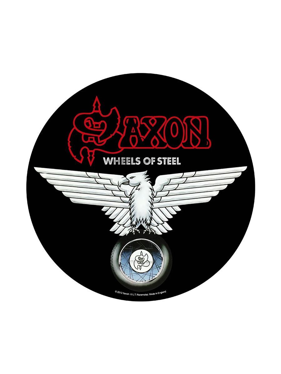 Saxon Wheels Of Steel Back Patch
