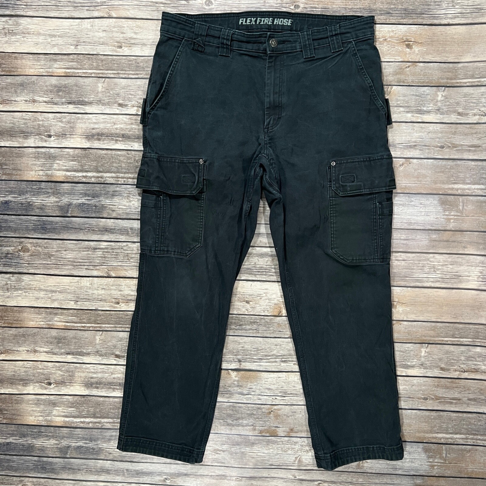 Duluth Flex Fire Hose Cargo Pants Standard Fit Stretc… Gem