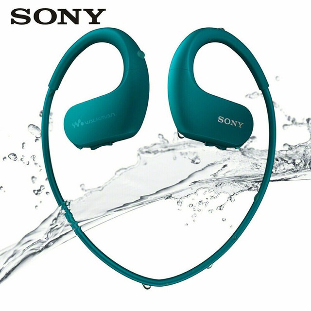 Sony NWWS413 4GB Walkman Wearable Sports MP3 Player Swim Headphone eBay