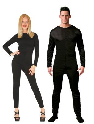 black bodysuit halloween