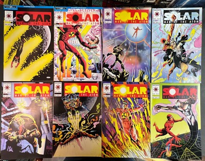 Solar: Man of the Atom (1991) Run of 13 #12-24 Valiant Comics VF-VF/NM