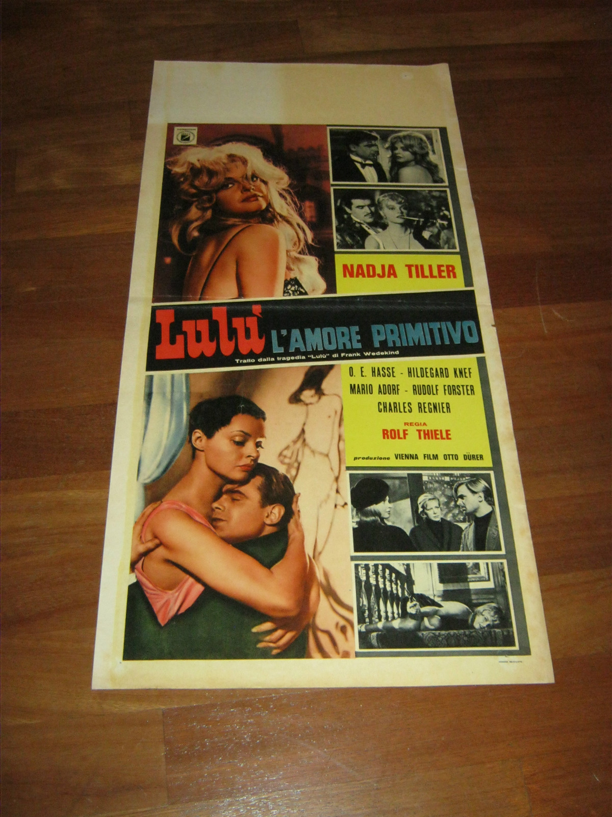 Locandina originale film L'amore primitivo (1964) - Regia di Luigi Scattini