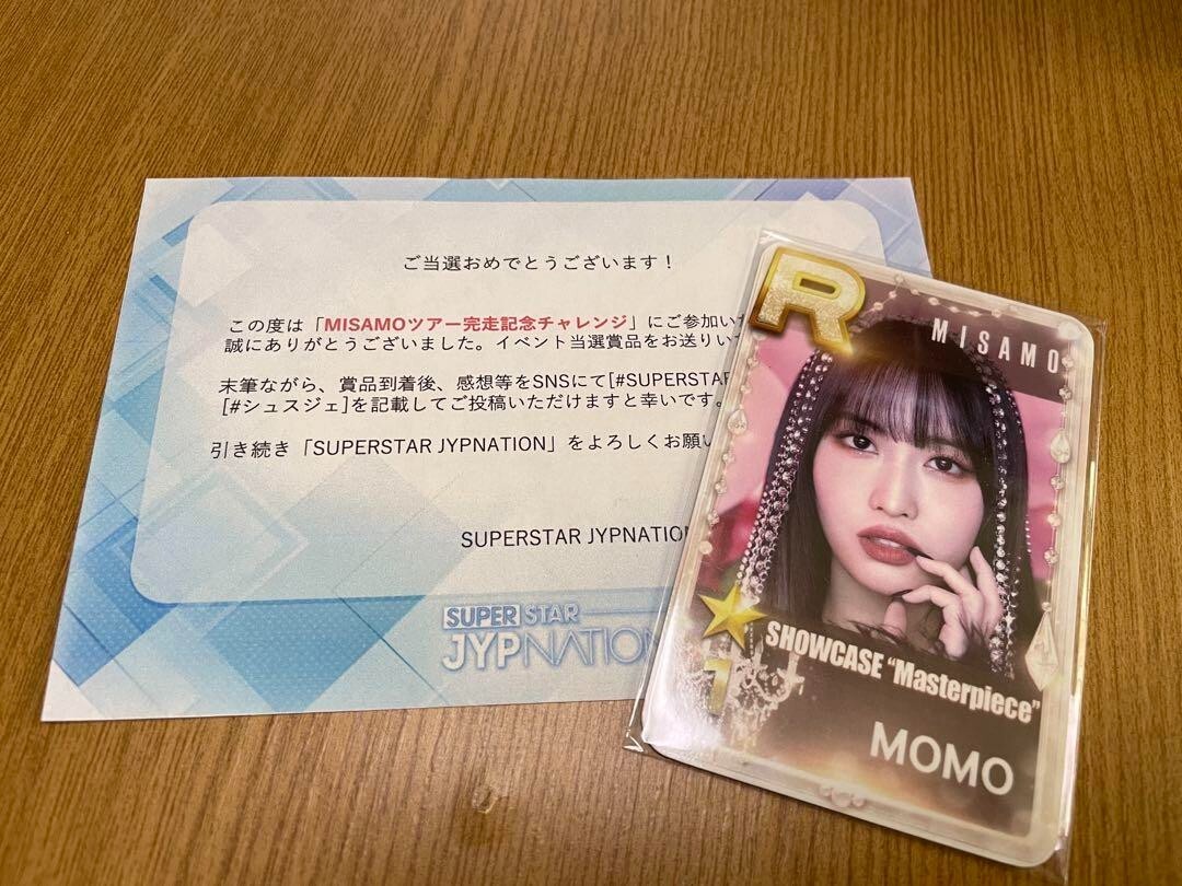 TWICE MISAMO MOMO SSJYP Showcase masterpiece SUPER STAR JYP TWICE MISAMO MOMO SSJYP Showcase masterpiece SUPER STAR JYP