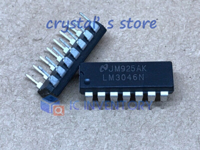10PCS LM3046N Encapsulation:DIP-14,LM3045/LM3046/LM3086 Transistor Arrays